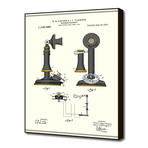 Telephone Patent (16"W x 20"H x 2"D)