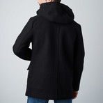 Scuba Wool Jacket // Black (M)