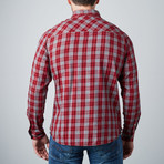 Long Sleeve Flannel Shirt // Red (S)