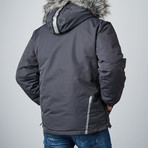 Winter Police Jacket // Charcoal (M)