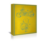 Motorcycle (16"W x 20"H x 1.5"D)