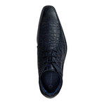 Gatwick Leather Snake Shoe // Blue (Euro: 40)