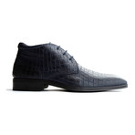 Gatwick Leather Snake Shoe // Blue (Euro: 40)