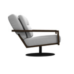 Clarkson Lounge Chair (Opala + Black Oak)