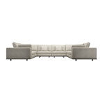 Perry U Sectional Sofa