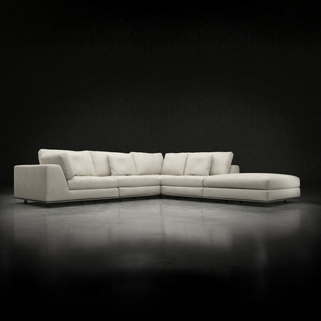 Perry One Arm Corner Sectional Sofa