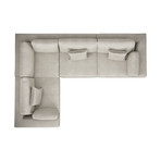 Perry L Sectional Sofa (Sofa)