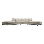 Perry Armless Corner Sectional Sofa