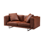 Fulton Loveseat Sofa (Lion)