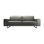 Waverly Sofa (Soft Snow + Fendi)