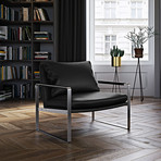 Charles Armchair (Jet Black)