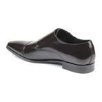 Patent Double Monk Strap // Brown (Euro: 43)