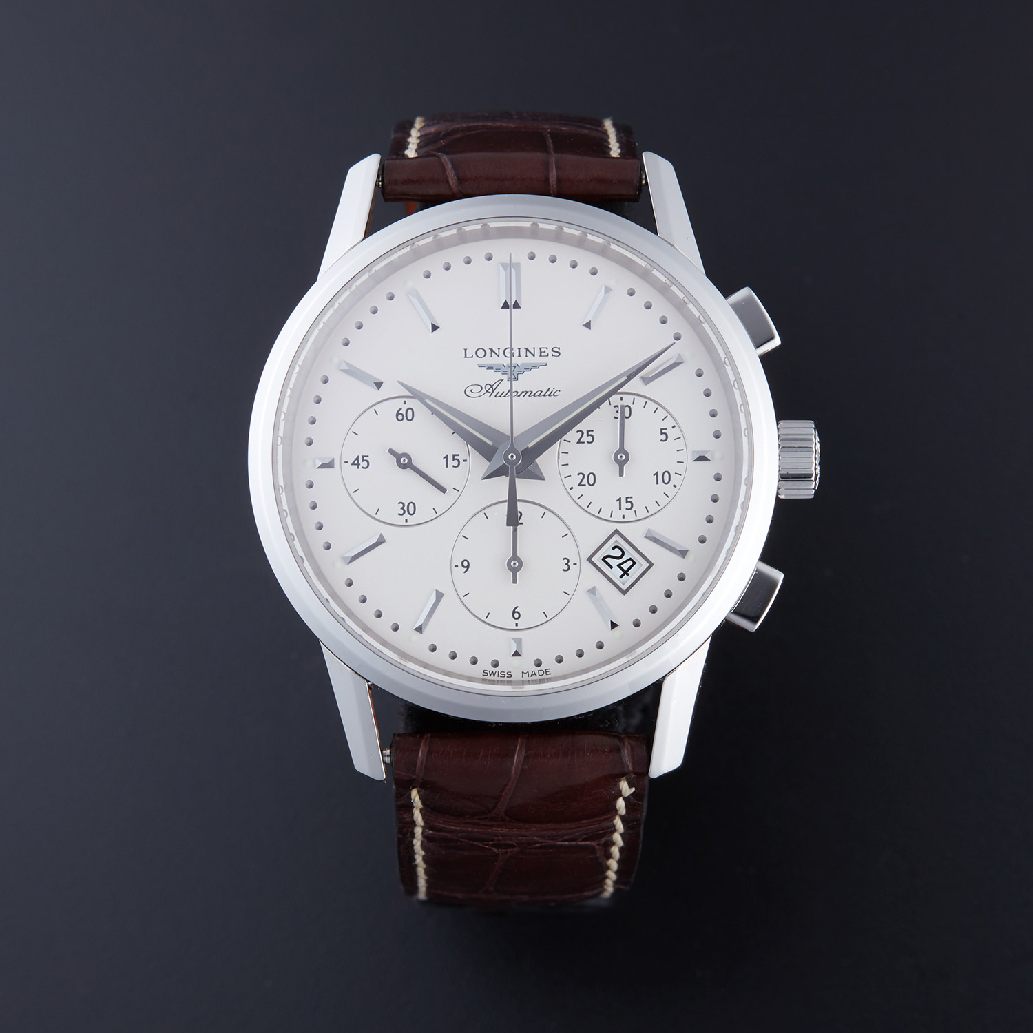 Longines Heritage Chronograph Automatic // L2.749.4 // Pre-Owned ...