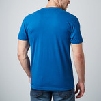Ultra Soft Sueded Crewneck T-Shirt // Royal Blue (2XL)