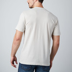 Ultra Soft Sueded Crewneck T-Shirt // Sand (2XL)