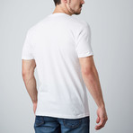Ultra Soft Sueded Crewneck T-Shirt // White (S)