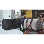 Travel Duffel + Charger (Slate Black)