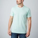 Ultra Soft Sueded Crewneck T-Shirt // Mint (2XL)