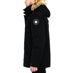 Nicky Mid-Length Jacket // Black (3XL)