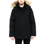 Nicky Mid-Length Jacket // Black (2XL)