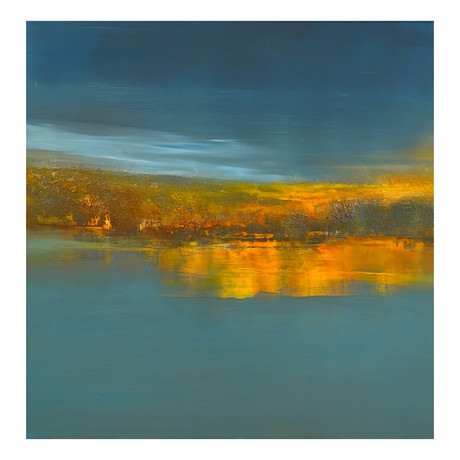 Harbor Lights (12"W x 12"H)