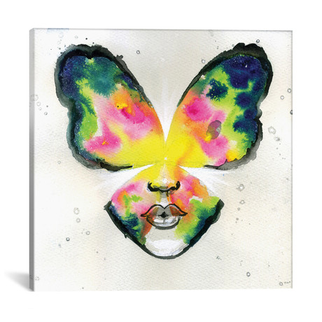 Butterfly Kiss (18"W x 18"H x 0.75"D)