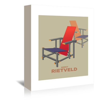 Rietveld (16"W x 20"H x 1.5"D)