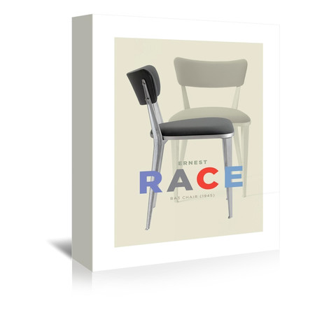 Ernest Race Chair (16"W x 20"H x 1.5"D)