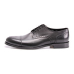 Matte Wingtip Captoe Derby // Black (Euro: 45)