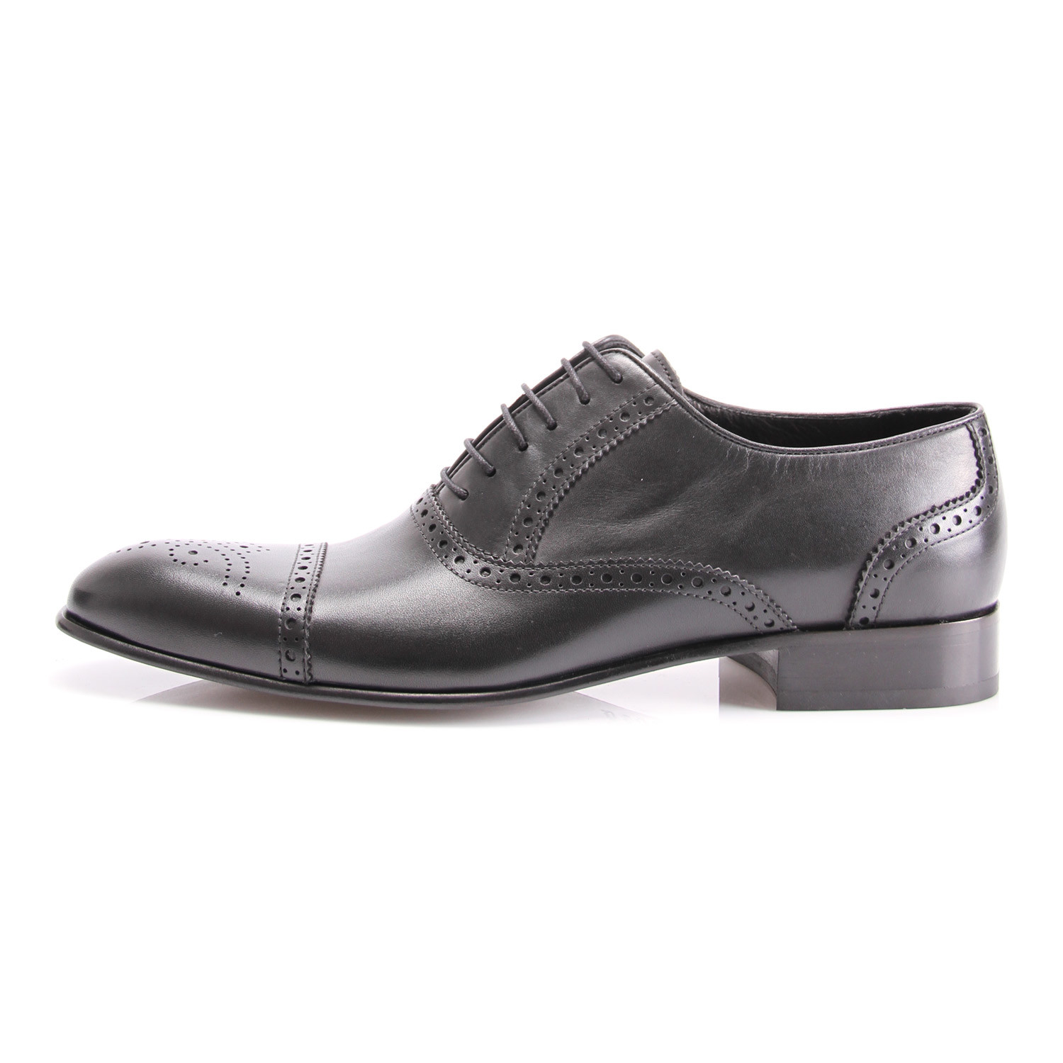 Wingtip Captoe Oxford // Black (Euro: 39) - Reprise - Touch of Modern