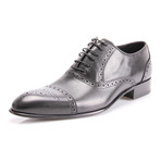 Wingtip Captoe Oxford // Black (Euro: 43)