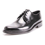 Polished Plain Toe Derby // Black (Euro: 41)