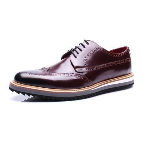 Tonal Wingtip Derby // Bordeux (Euro: 39)