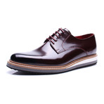 Lace-Up Sneaker Derby // Bordeaux (Euro: 45)