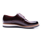 Lace-Up Sneaker Derby // Bordeaux (Euro: 45)