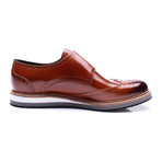 Wingtip Double Monk Sneaker // Tobacco (Euro: 43)