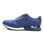 Mixed Texture Sneaker // Dark Blue (Euro: 40)