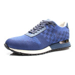 Mixed Texture Sneaker // Dark Blue (Euro: 40)