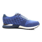 Mixed Texture Sneaker // Dark Blue (Euro: 40)