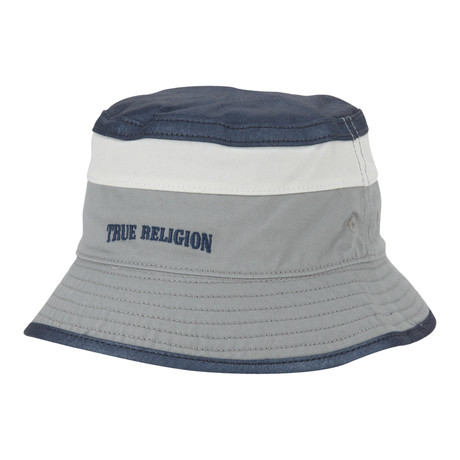 Reversible Colorblocked Bucket Hat // Twilight (Small/Medium)