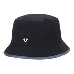 Reversible Colorblocked Bucket Hat // Twilight (Small/Medium)