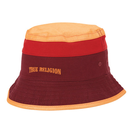 Rev Colorblocked Bucket Hat // Valencia (Small/Medium)