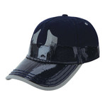 Two-Tone Coated Ball Cap // Navy