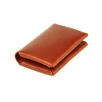 Stitchless Landscape Wallet (Mahogany)