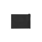 Bi-Fold Wallet + Money Clip (Black)