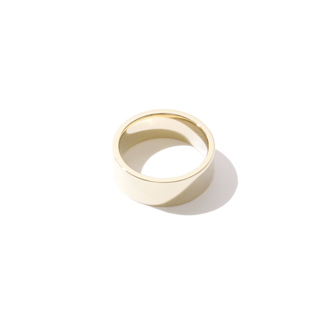 Trinket Collection // 8mm Plain // Gold (Size 6)