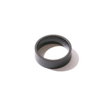 Trinket Collection // 7mm Plain // Black (Size 5)