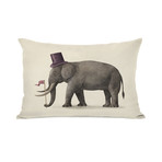 Elephant Day // Pillow (14"L x 20"W)