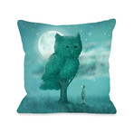 The Night Gardener // Pillow (16"L x 16"W)