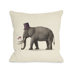 Elephant Day // Pillow (14"L x 20"W)